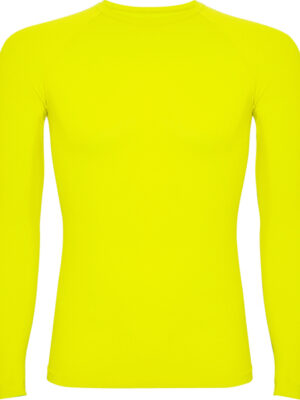 Camiseta Térmica Amarilla Flúor
